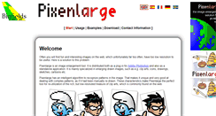 Desktop Screenshot of pixenlarge.com